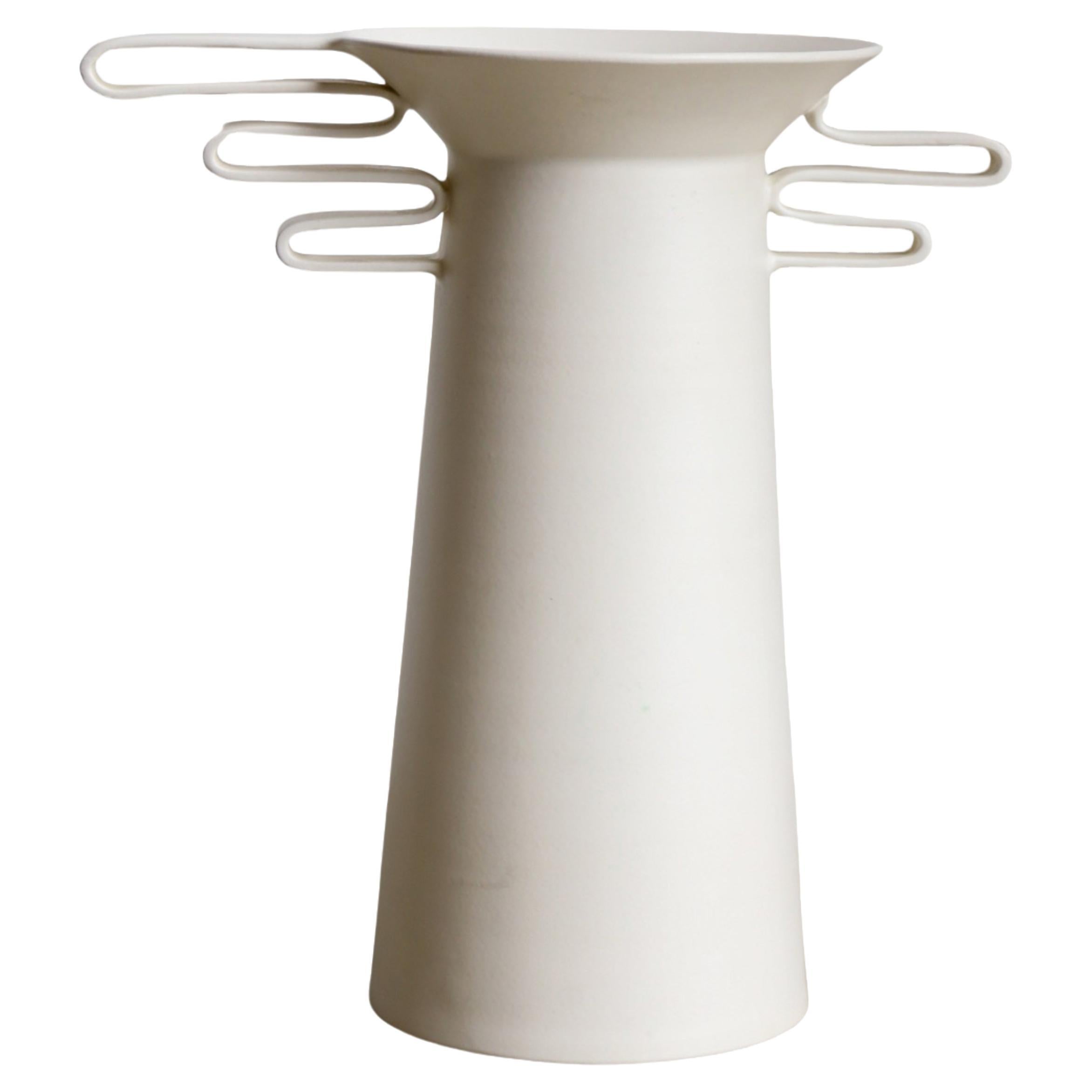 Ceramic Vase Maya Collection by Jean Christophe Clair for Rometti