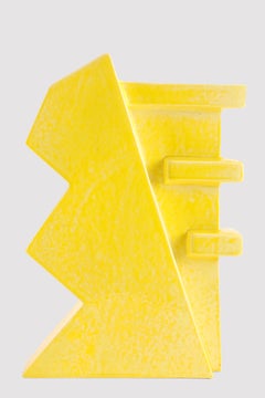 Keramikvase Memphis, "AVVENIRISTA" von Luciano Florio Paccagnella, Mailand, 1990er Jahre