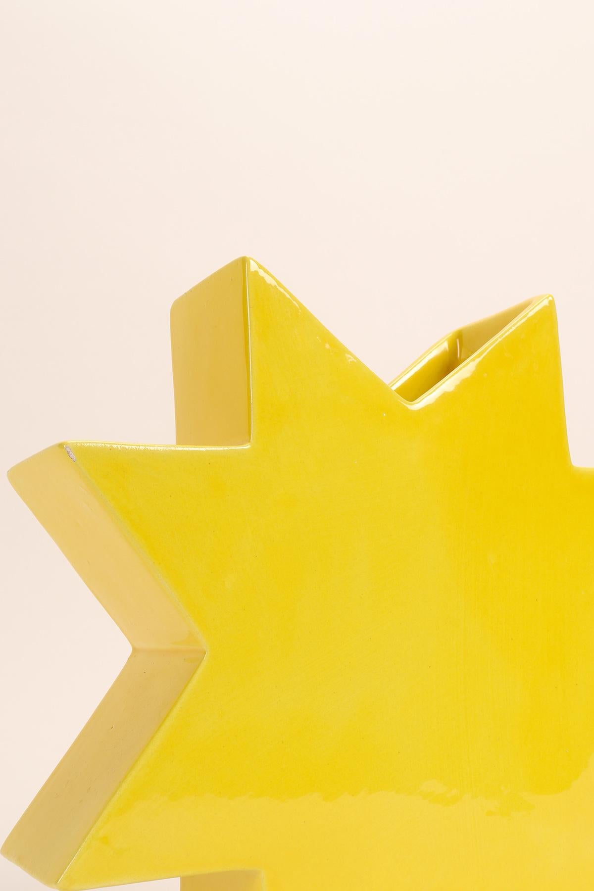 Jarrón de cerámica Memphis, 