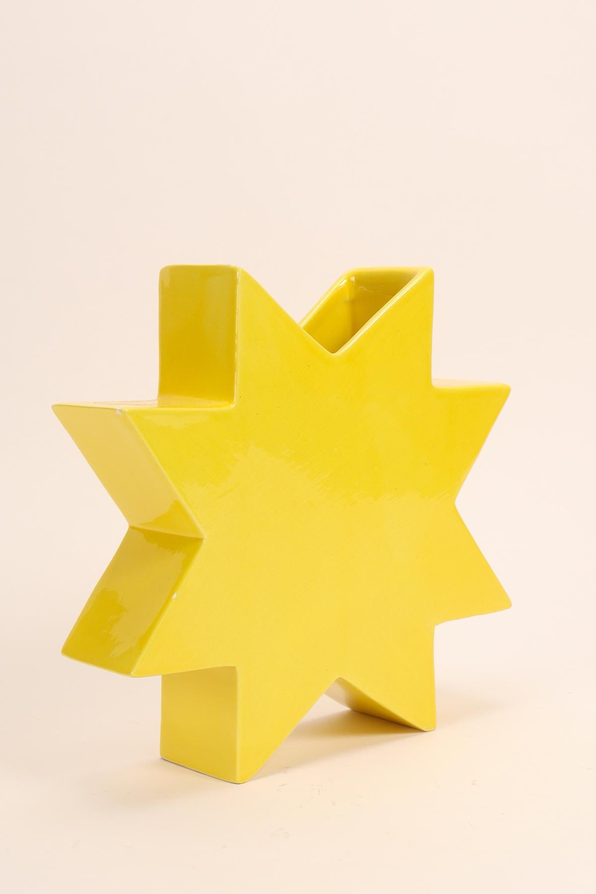 Jarrón de cerámica Memphis, 