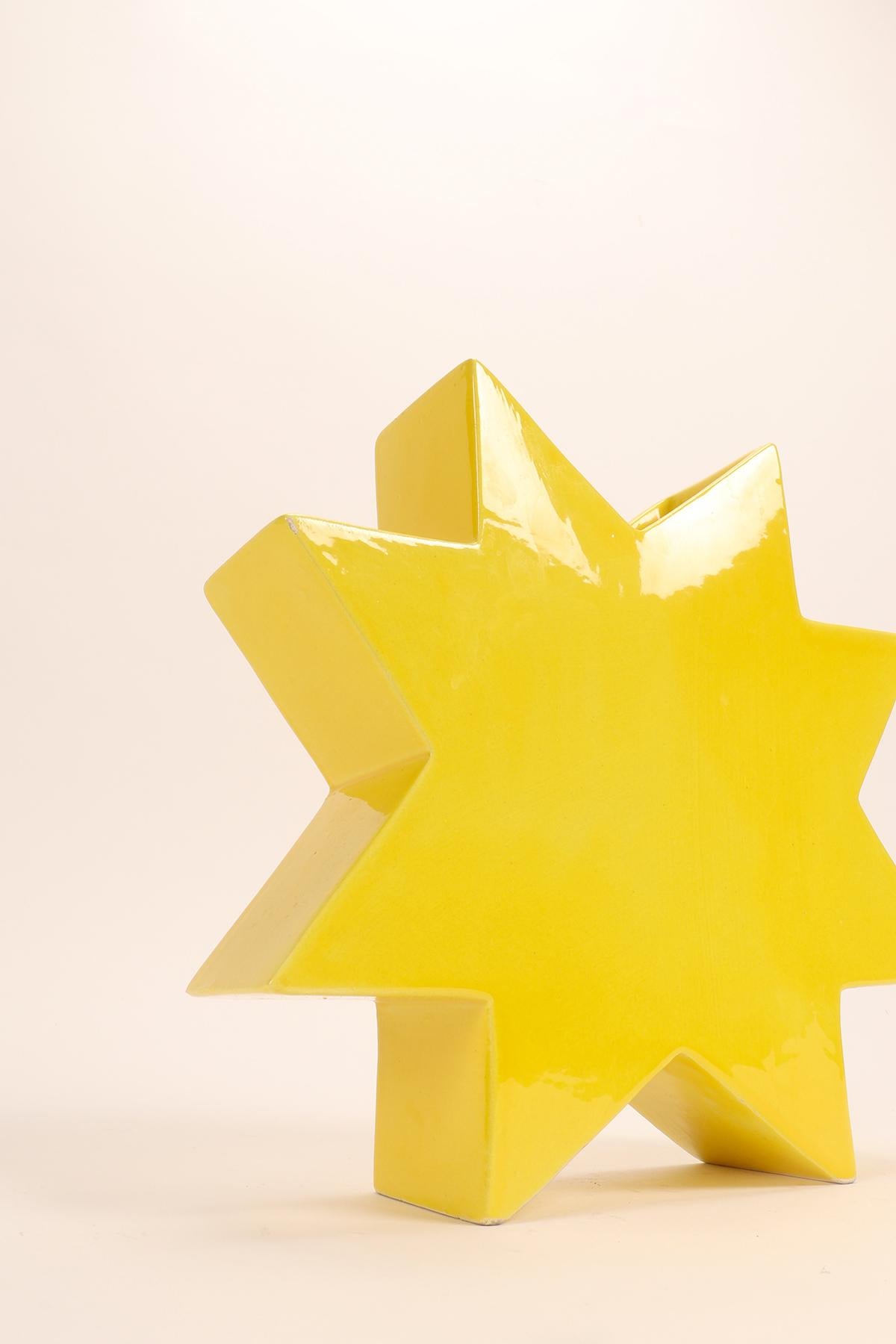 Jarrón de cerámica Memphis, 