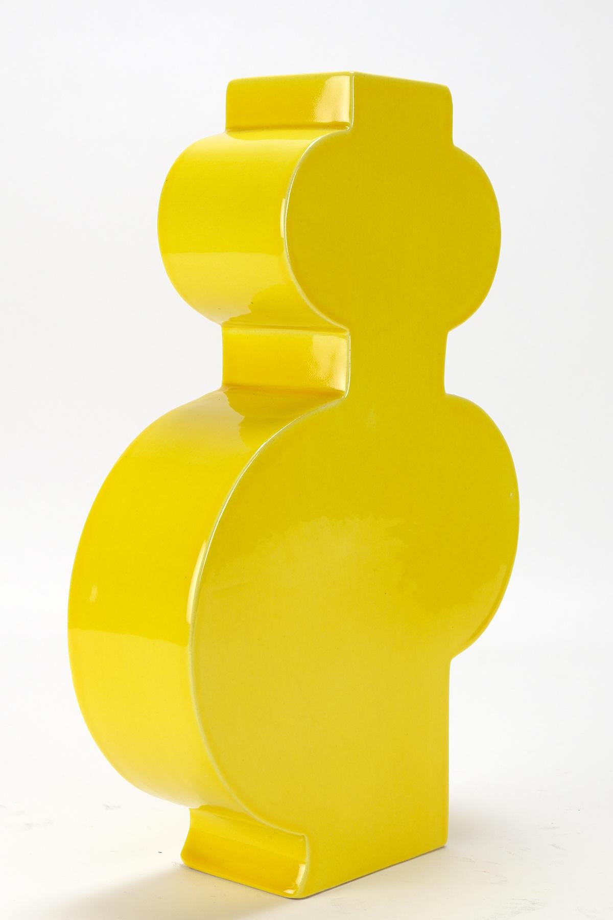 Jarrón de cerámica Memphis, 