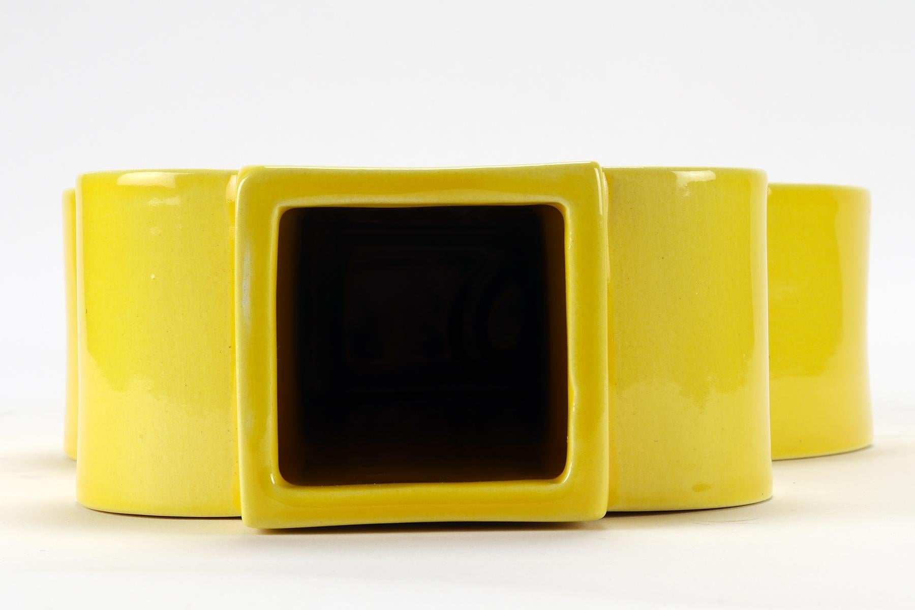 Jarrón de cerámica Memphis, 