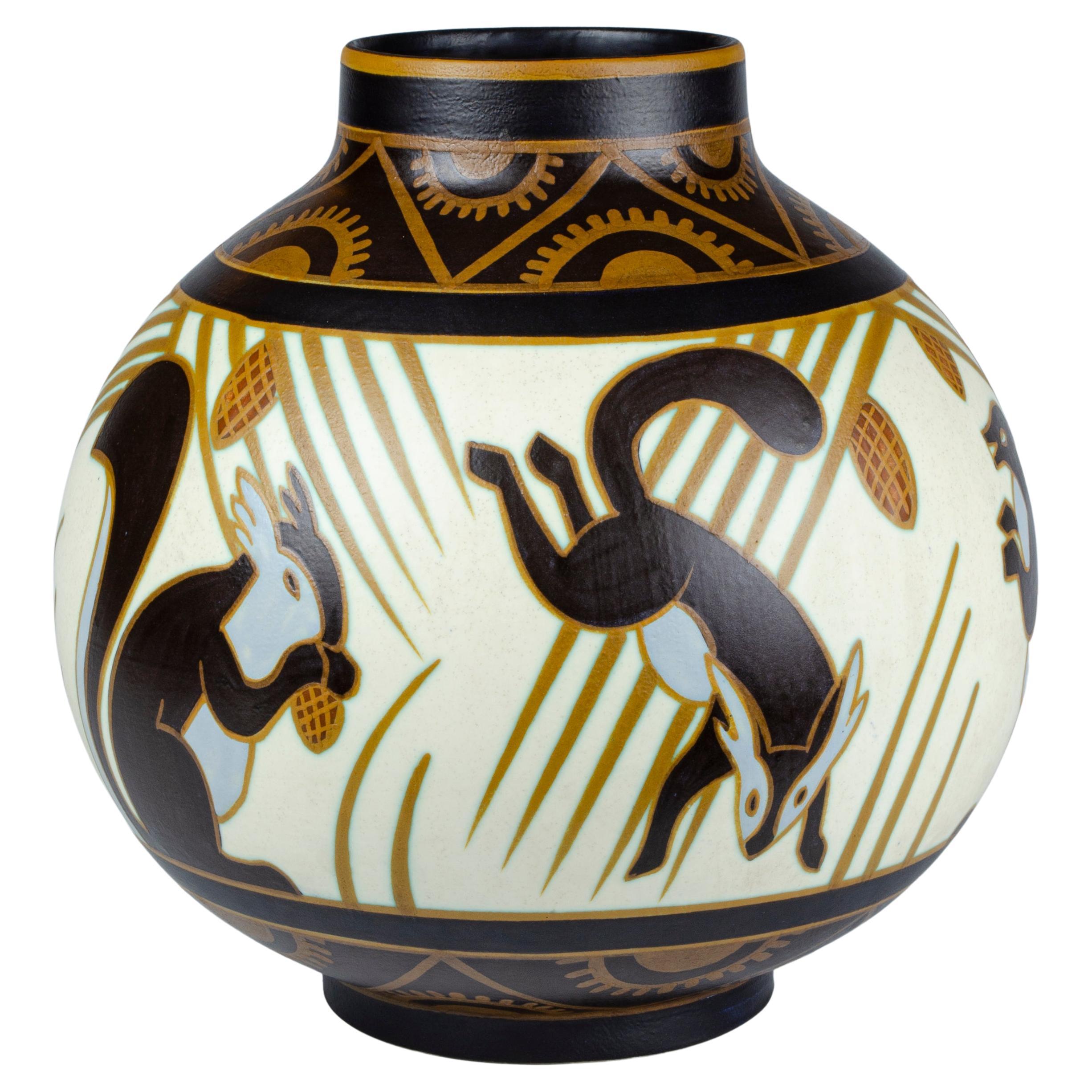 Ceramic Vase Model 1349 by Charles Catteau