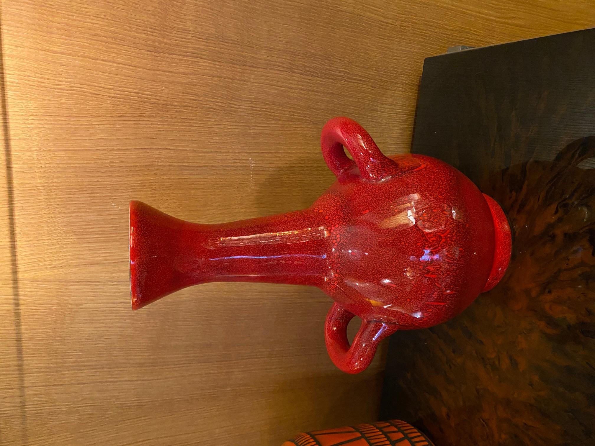 Milieu du XXe siècle Vase en céramique Modèle 890 de Jean De Lespinasse, France, années 1960 en vente
