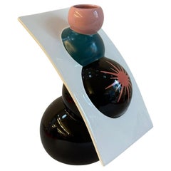 Ceramic Vase Model C ABC Collection by Alessandro Mendini for Superego Editions