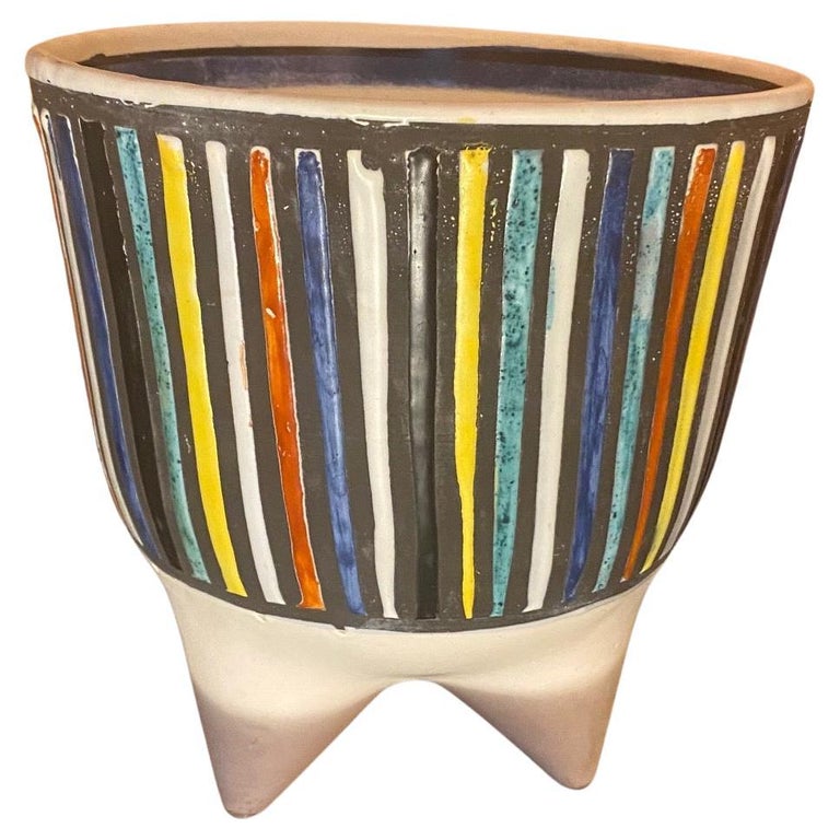 Ceramic Vase "Molaire" by Roger Capron, Vallauris, France, 1953-65 For Sale