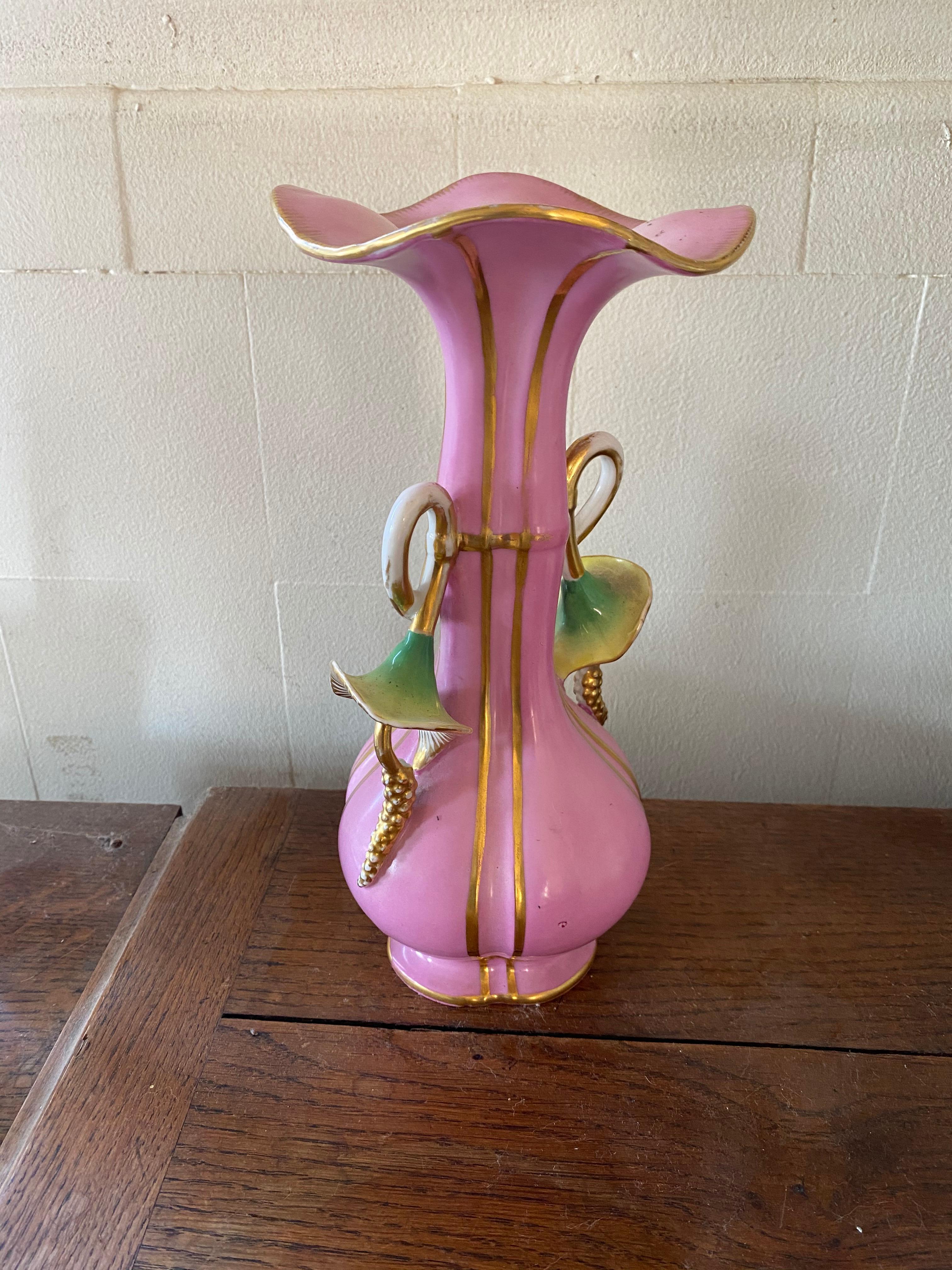 Mid-19th Century Ceramic Vase Napoleon III Period For Sale
