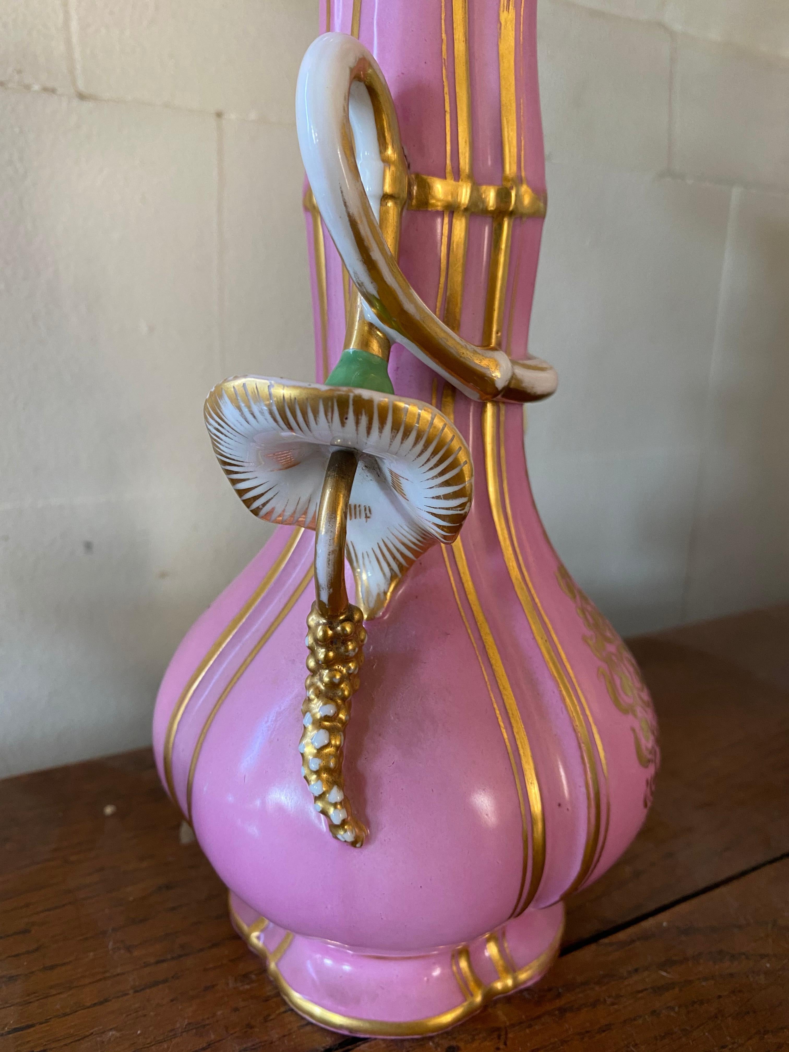 Ceramic Vase Napoleon III Period For Sale 4