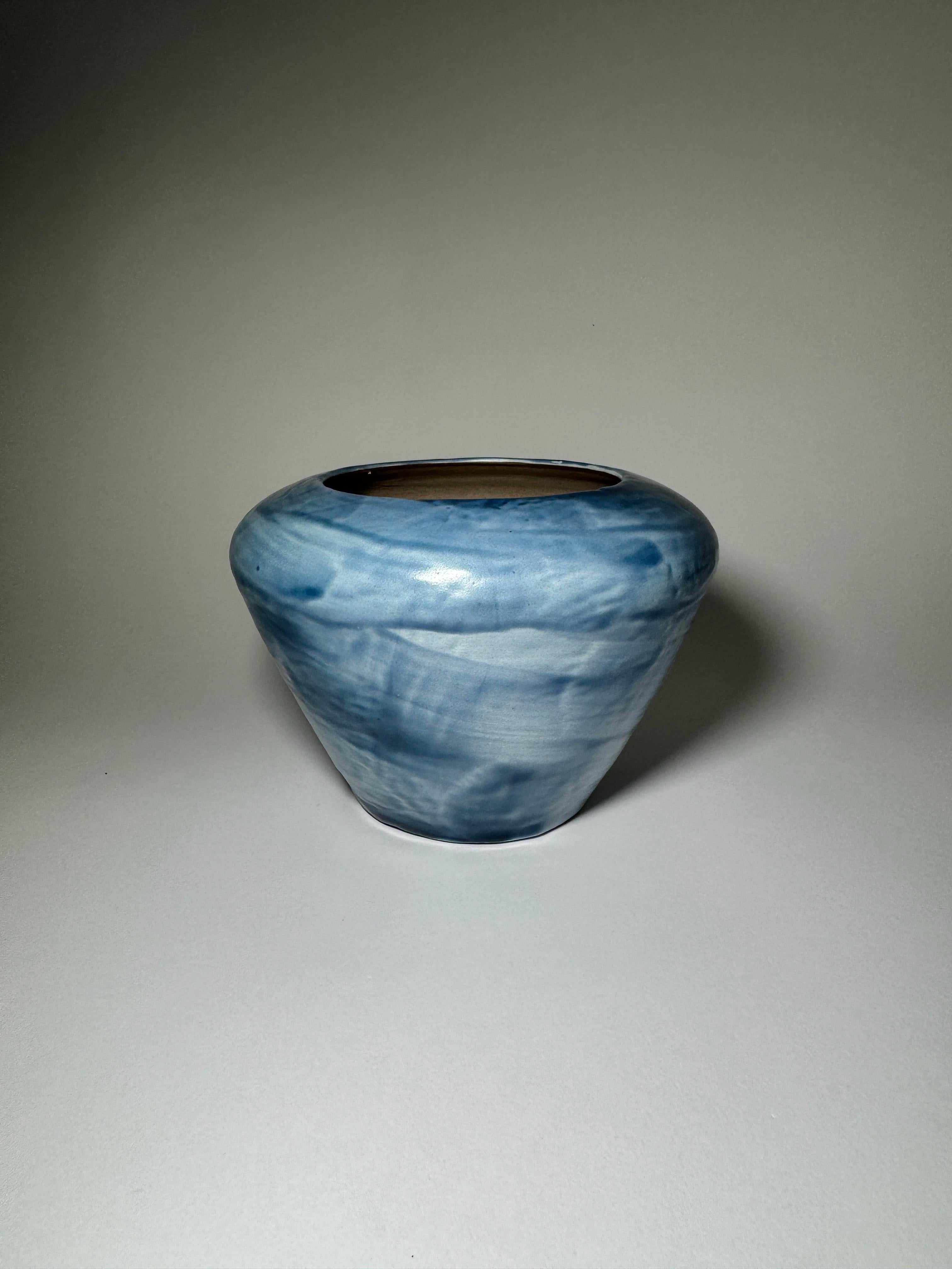 Vaso in ceramica - pezzo unico da collezione contemporaneo, opera certificata di Studio A in vendita 2