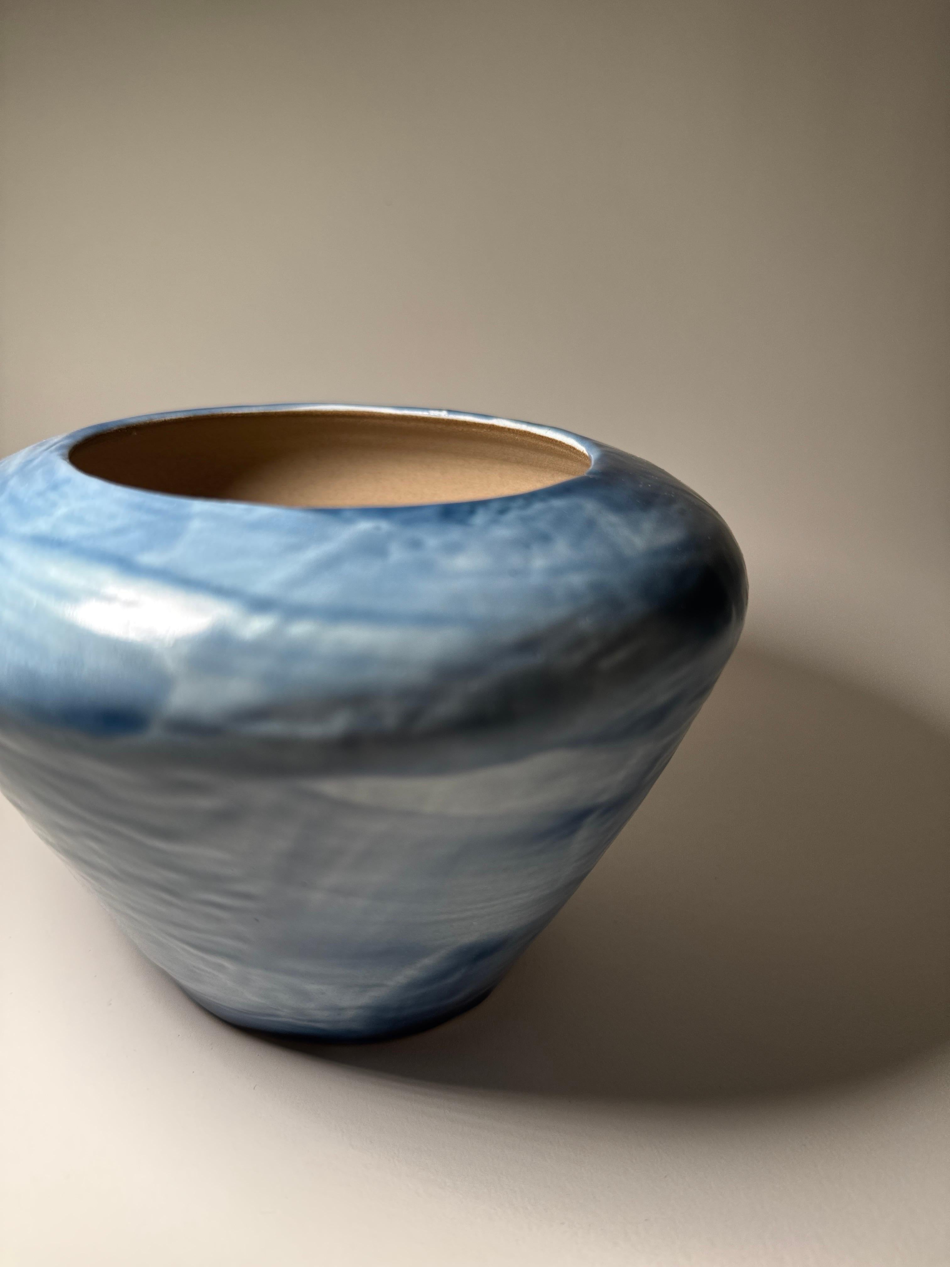Vaso in ceramica - pezzo unico da collezione contemporaneo, opera certificata di Studio A in vendita 5