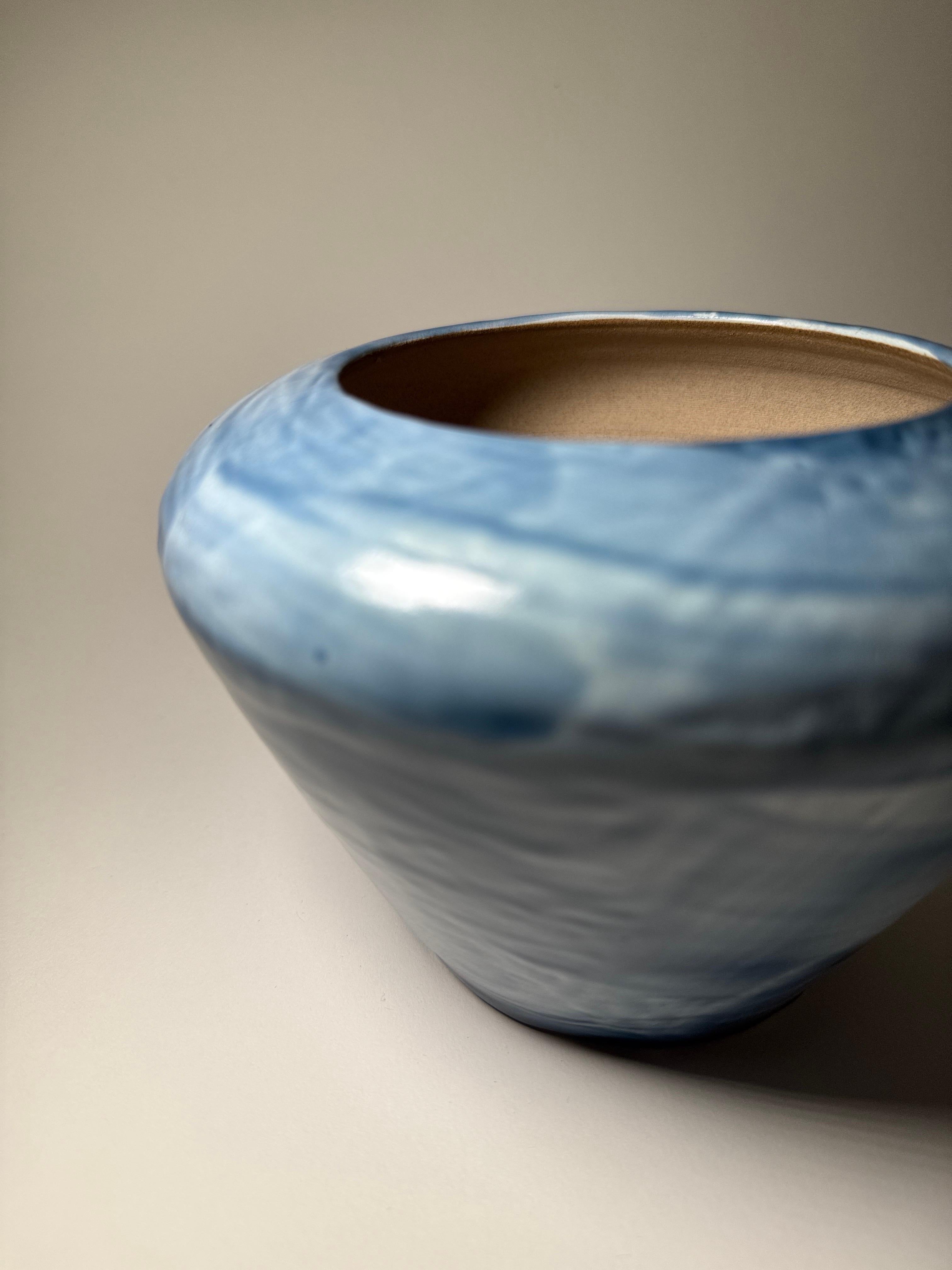 Vaso in ceramica - pezzo unico da collezione contemporaneo, opera certificata di Studio A in vendita 1