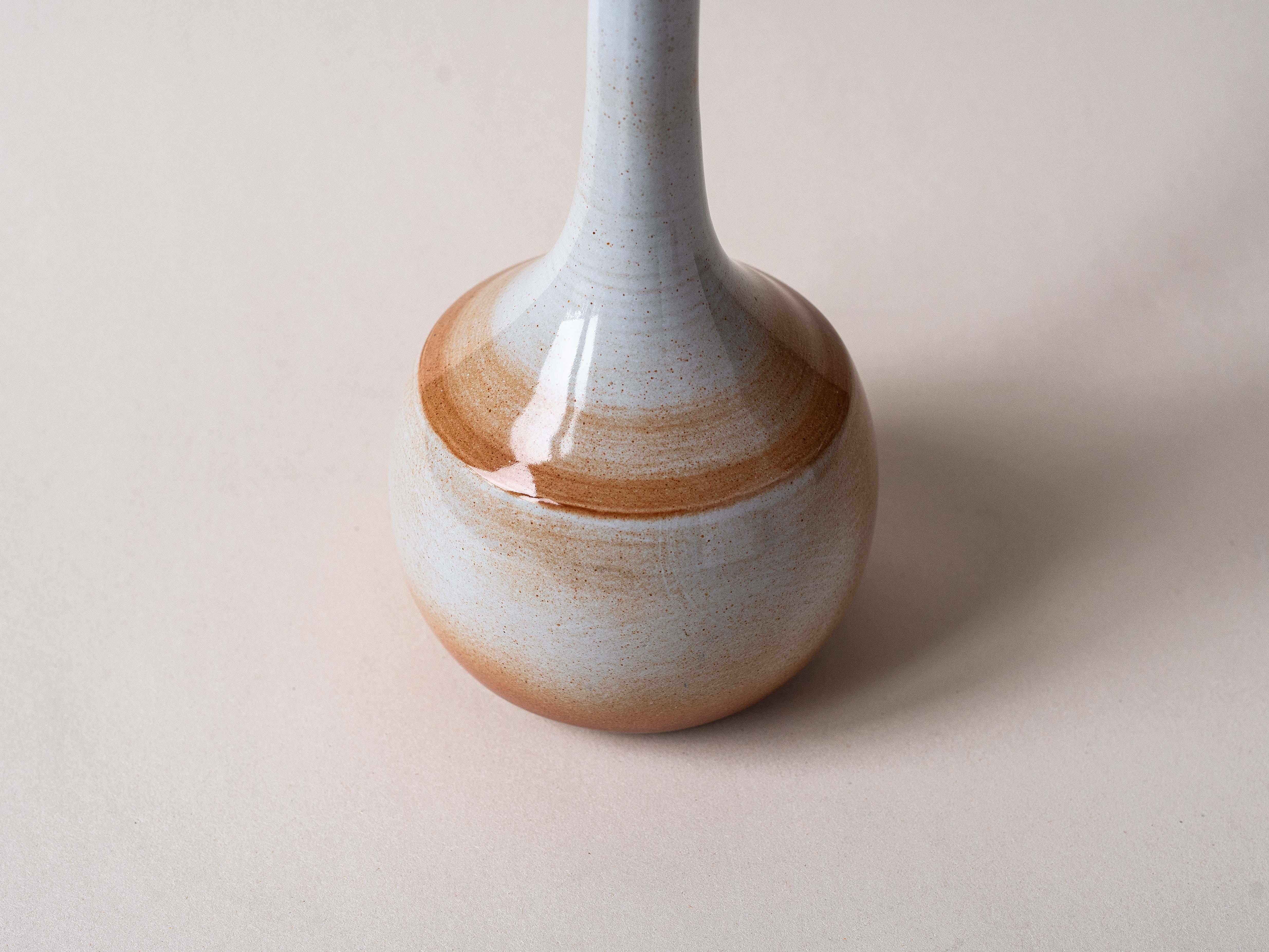 French Ceramic Vase or Solifore, France 1970s For Sale