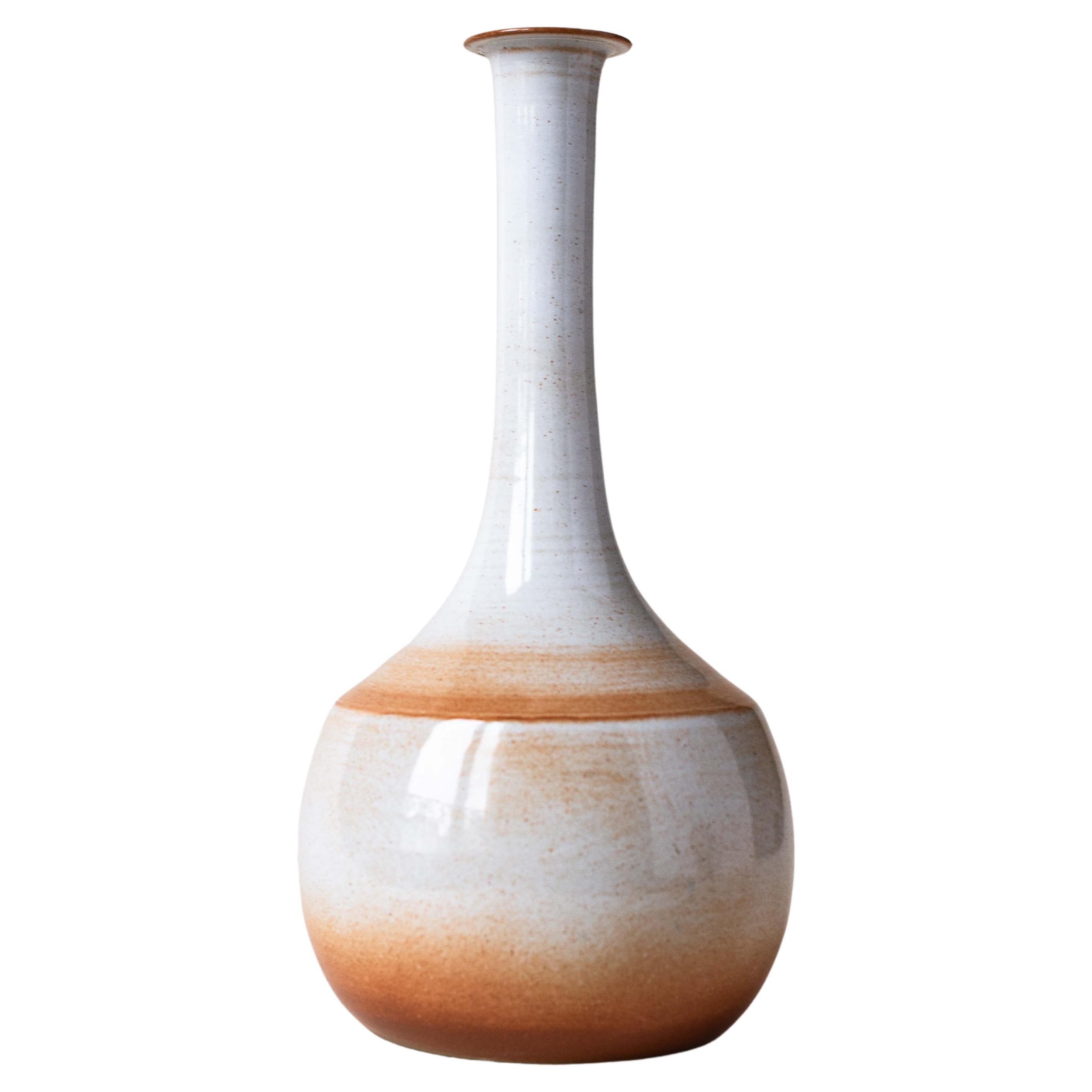 Vase ou Solifore en céramique, France, 1970