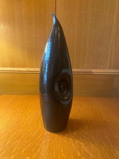 Ceramic Vase "Penguin" by Accolay, France, 1960s