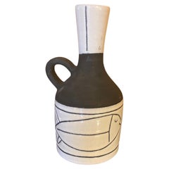 Ceramic Vase / Pitcher by Jacques Innocenti, Vallauris, France, 1950s