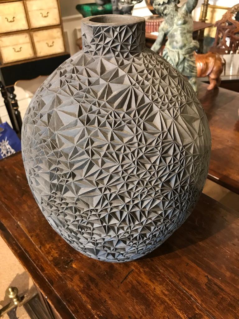 Contemporary Ceramic Vase ‘Primavera’ by Leah Jensen For Sale