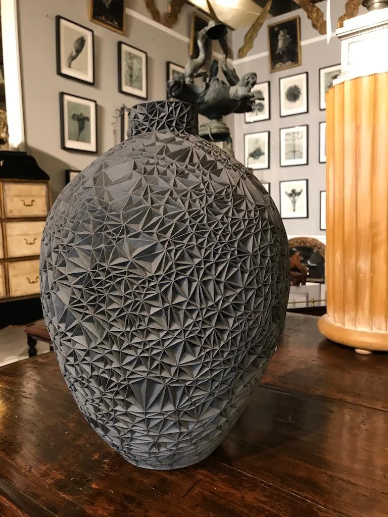Ceramic Vase ‘Primavera’ by Leah Jensen For Sale 2