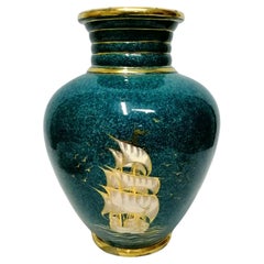 Ceramic Vase Produced by Barraud, Messeri & C., 1940s