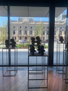 Ceramic Vase, Raku, Handmade, Unique Art