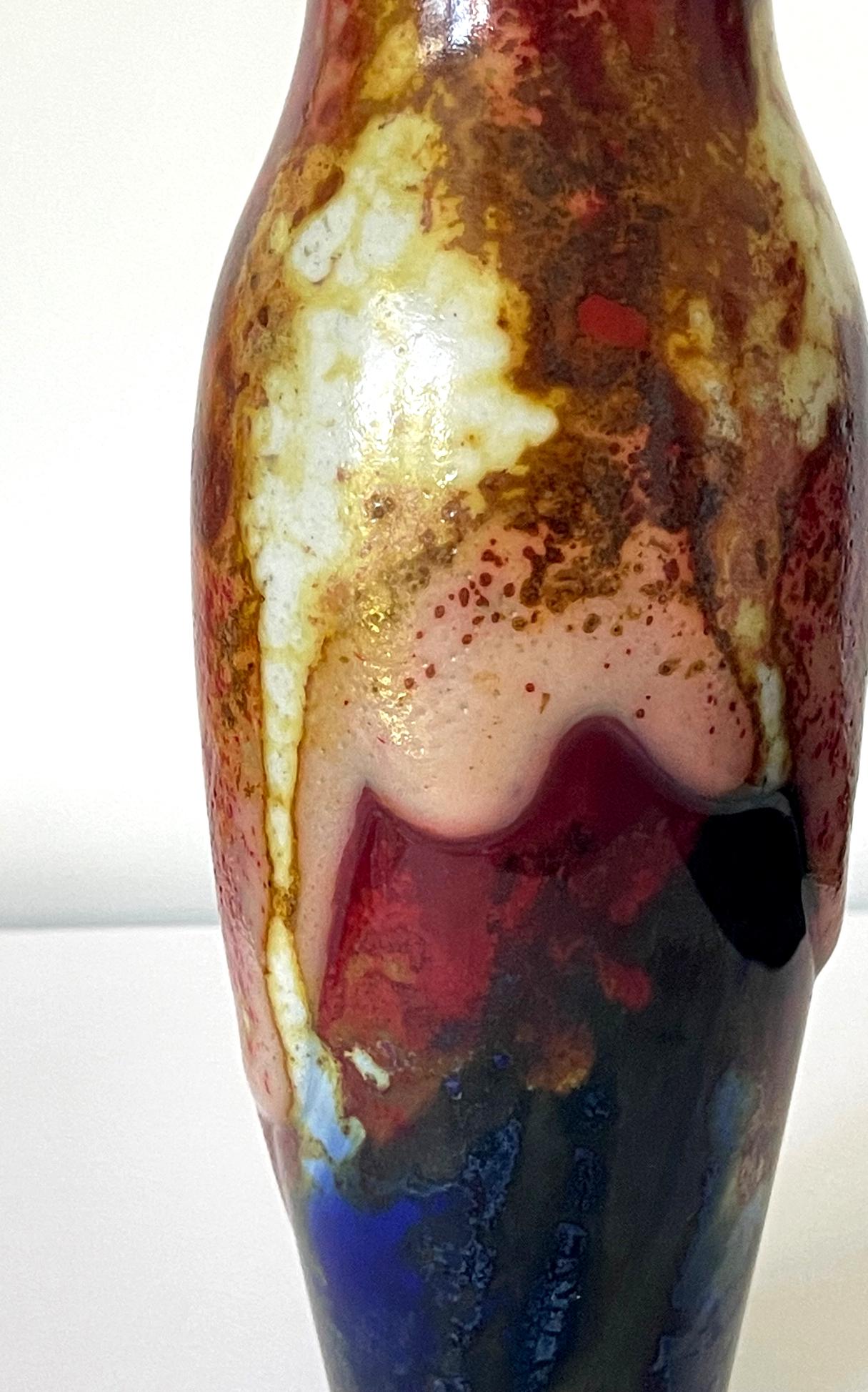 Ceramic Vase Royal Doulton Chang Ware For Sale 9