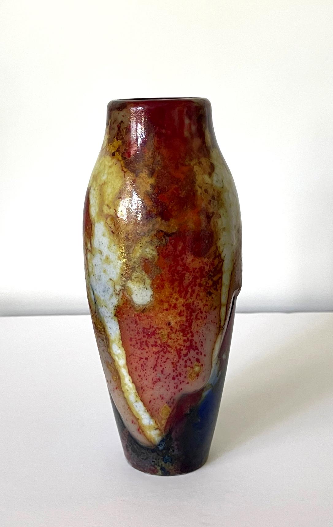 Modern Ceramic Vase Royal Doulton Chang Ware For Sale