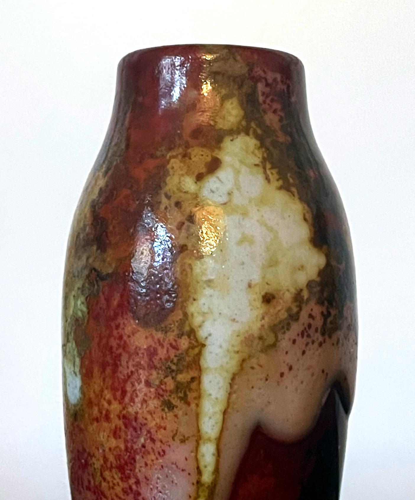 Ceramic Vase Royal Doulton Chang Ware For Sale 3