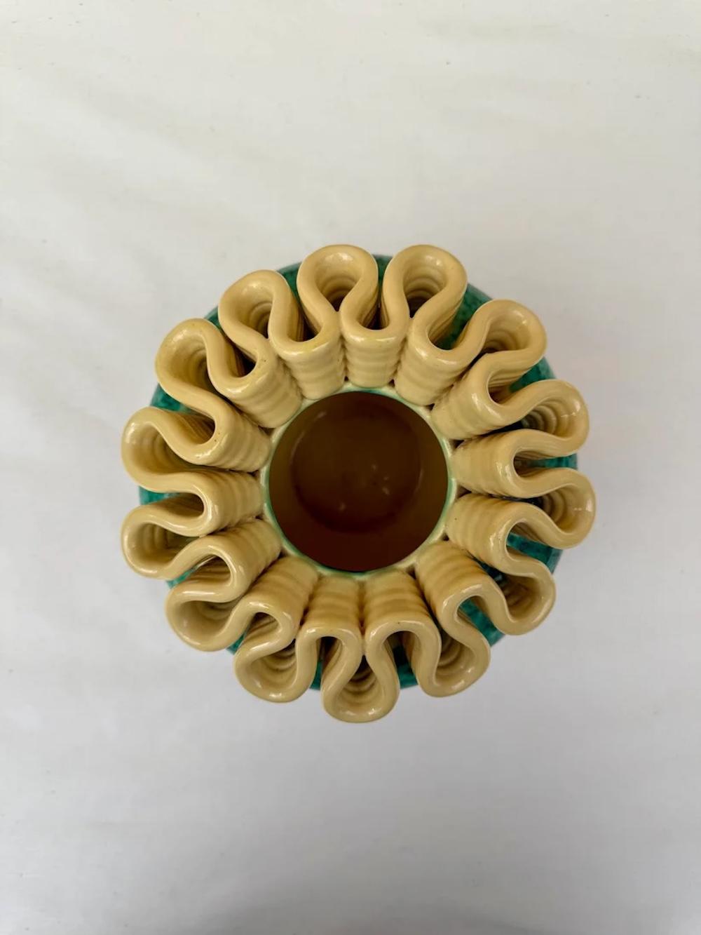 Smaltato Vaso in ceramica, Sainte Radegonde, circa 1940 in vendita