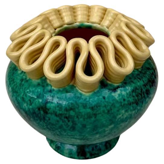 Vaso in ceramica, Sainte Radegonde, circa 1940