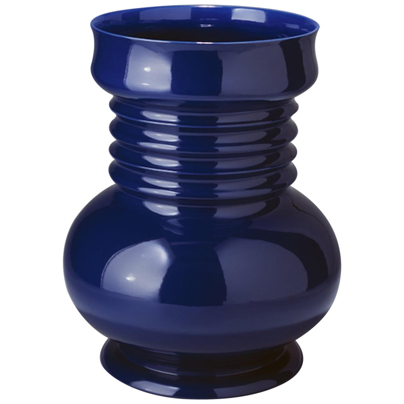 Vaso in ceramica Modello Sarnath di Sergio Asti per Superego Editions