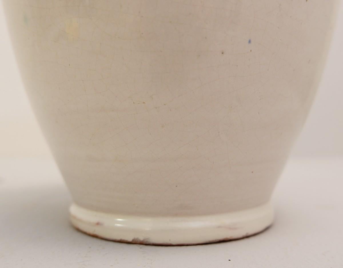 Ceramic Vase signed Alexander - Belgium 1950s 3