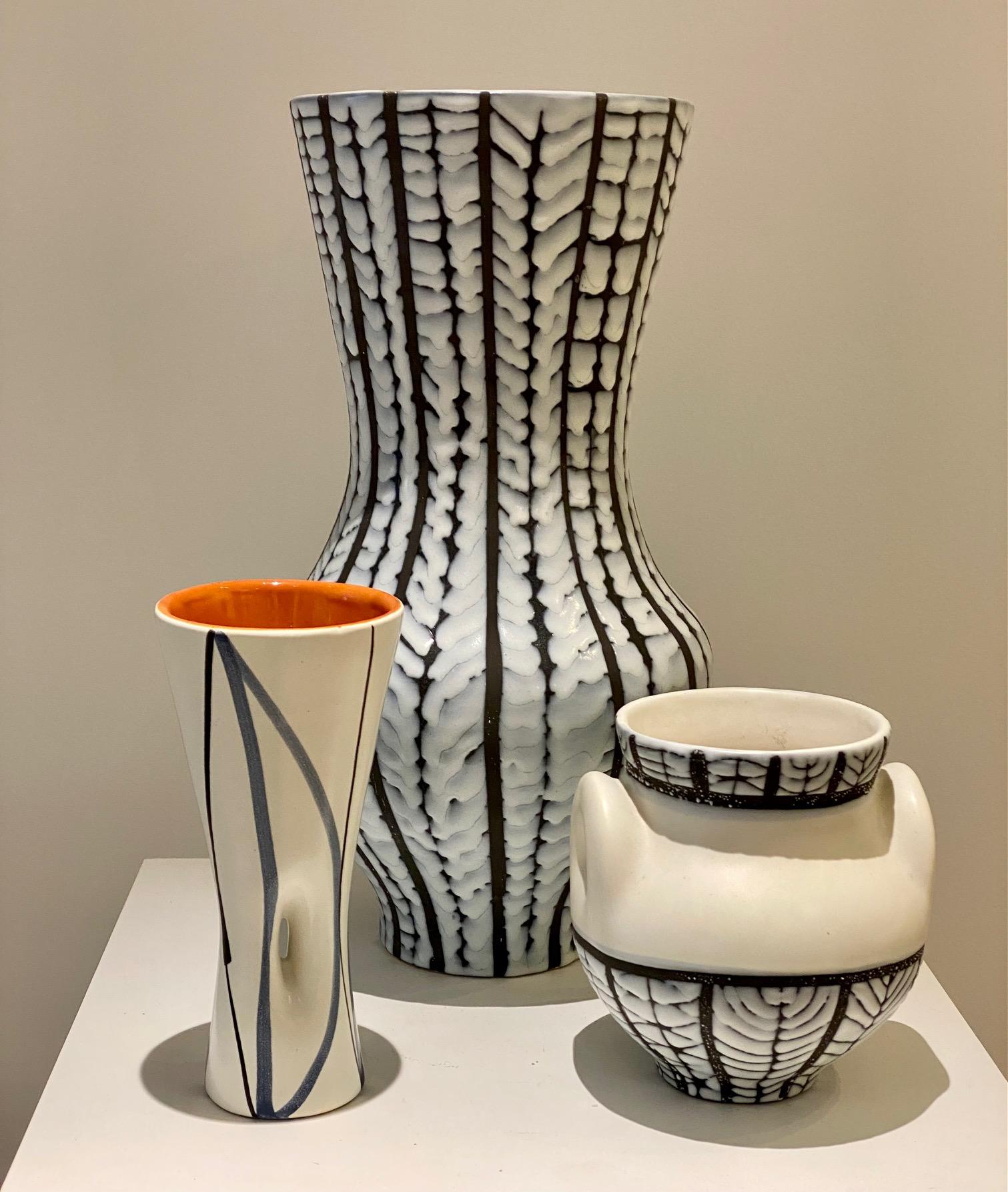 Ceramic Vase Signed by Roger Capron Vallauris, 1950s 1