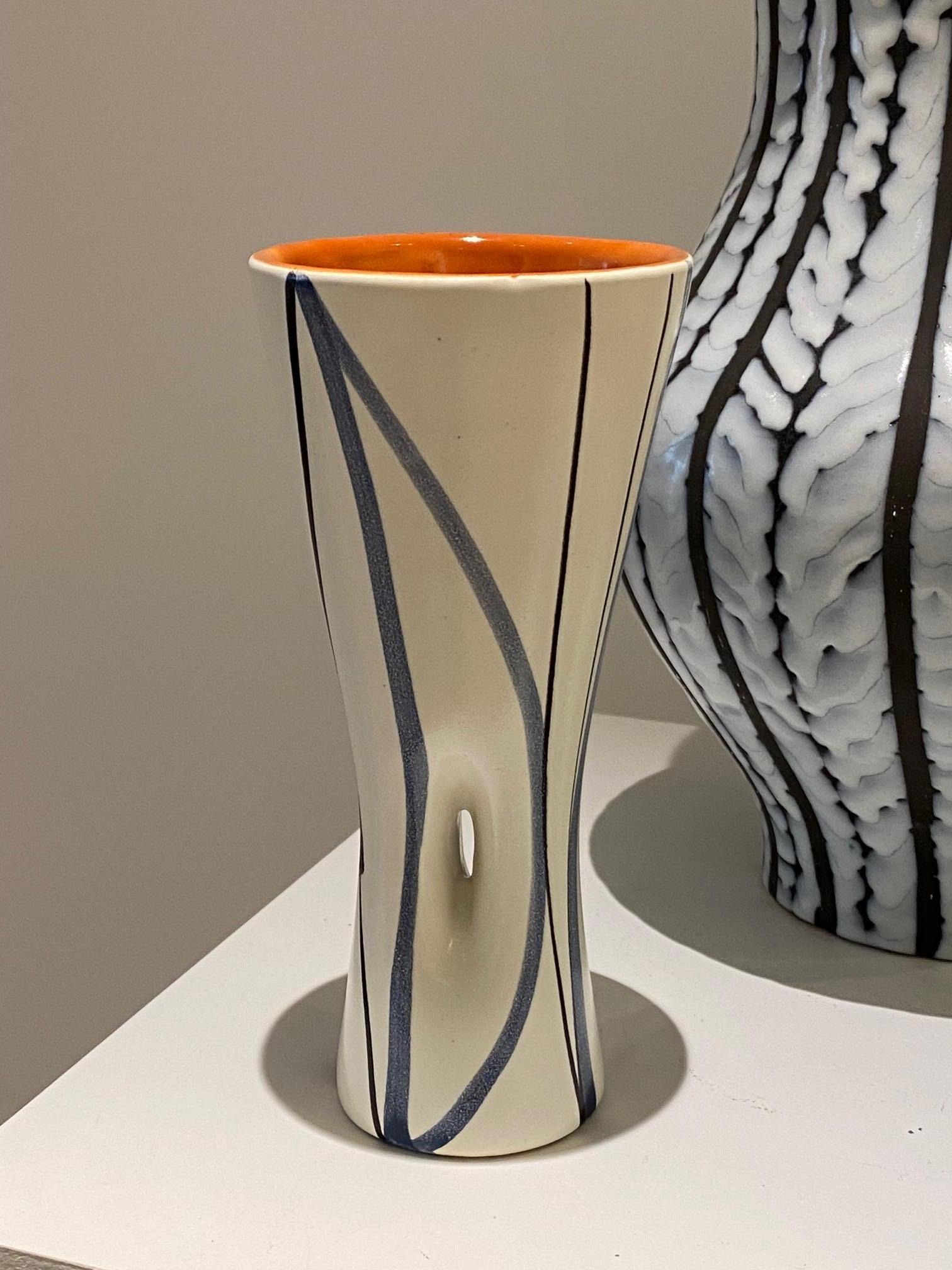 Ceramic Vase Signed by Roger Capron Vallauris, 1950s 2
