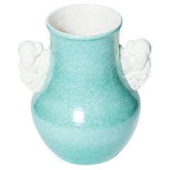 Ceramic Vase Signed Poole, England, circa 1960