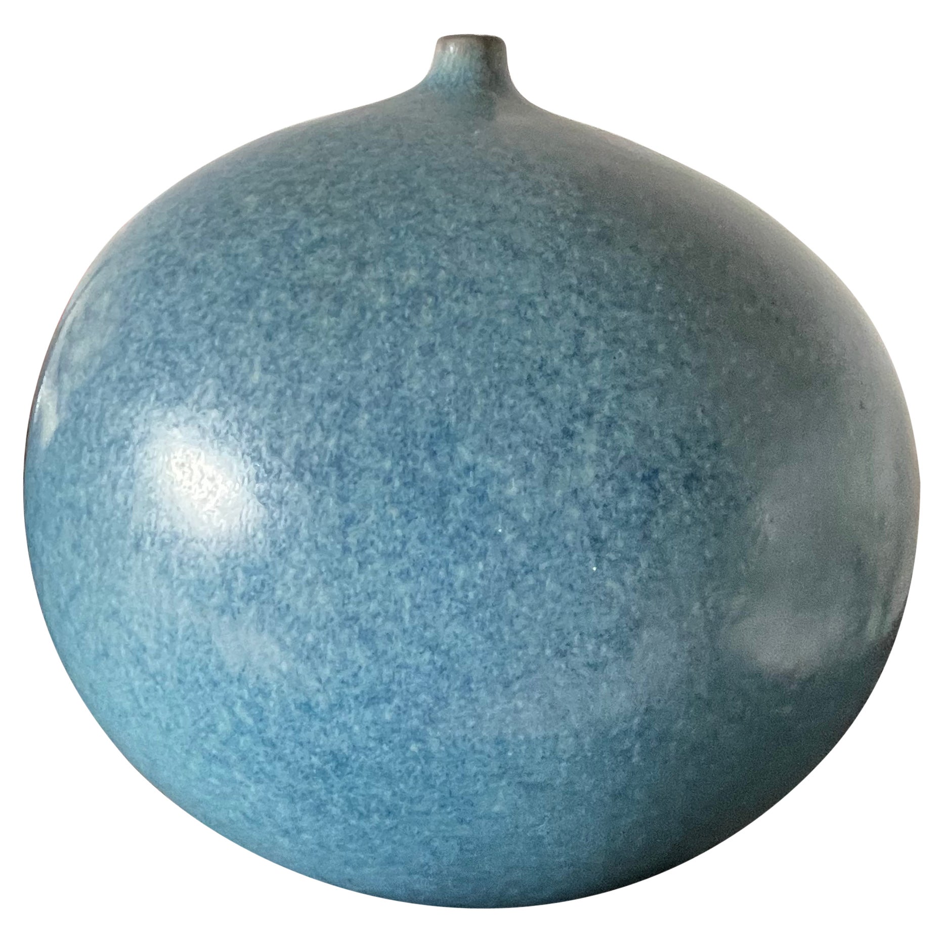 Vase en céramique signé Ruelland