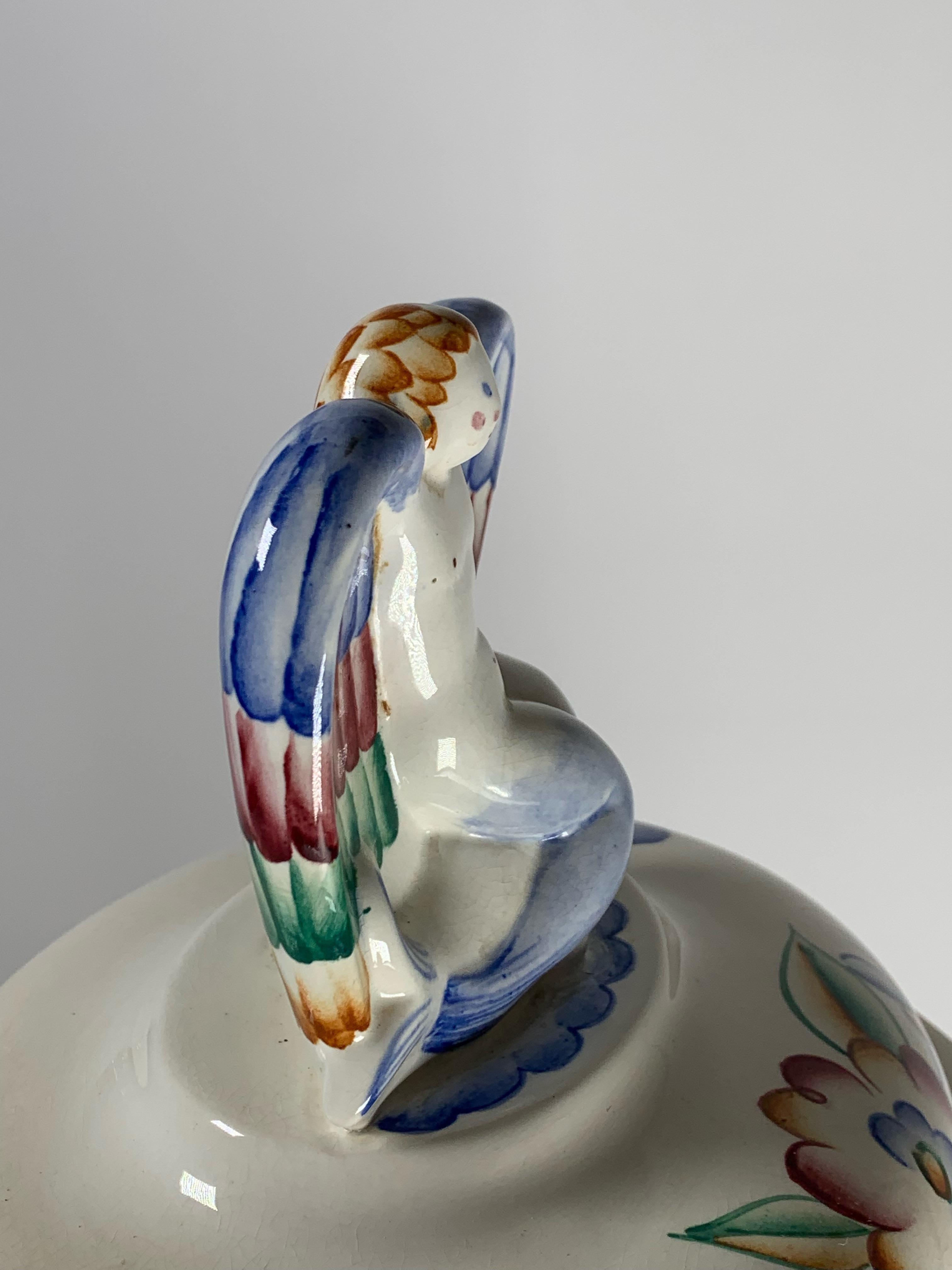 Enameled Ceramic Vase Sirenetta Model by Gio Ponti for San Cristoforo