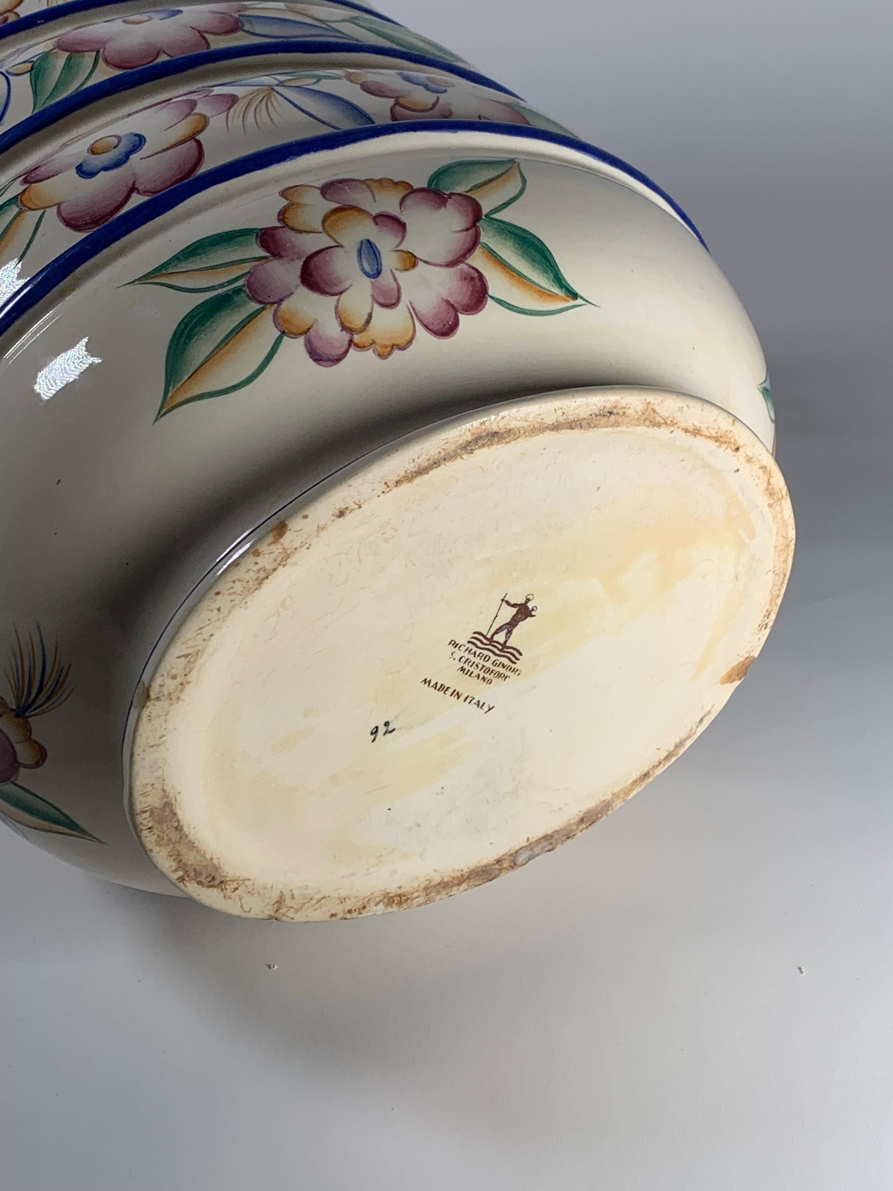 Ceramic Vase Sirenetta Model by Gio Ponti for San Cristoforo 1