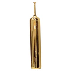 Keramikvase „SWAN“ Handgefertigt in 24-karätigem Gold von Gabriella B., hergestellt in Italien