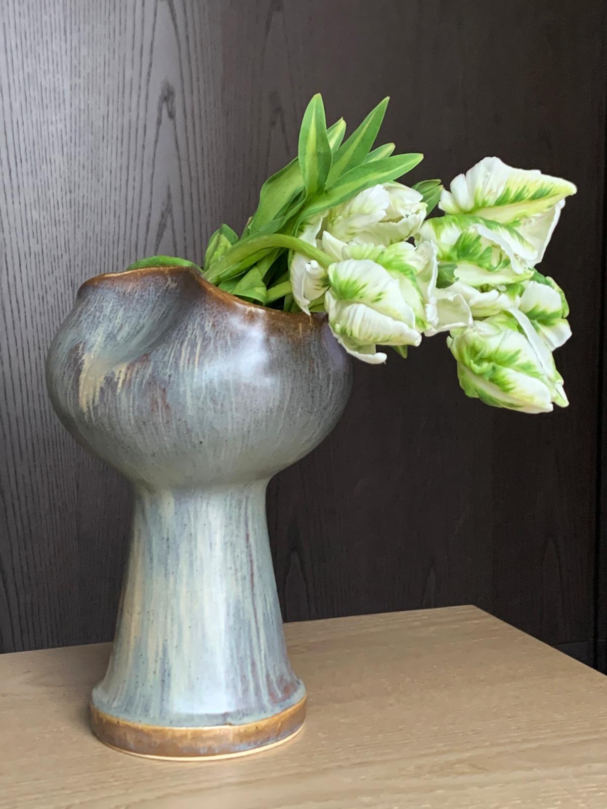 Vase en céramique l'ampoule Mid Century Rhythm Andr Fu Living Décoratif Nouveau Neuf - En vente à Admiralty, HK