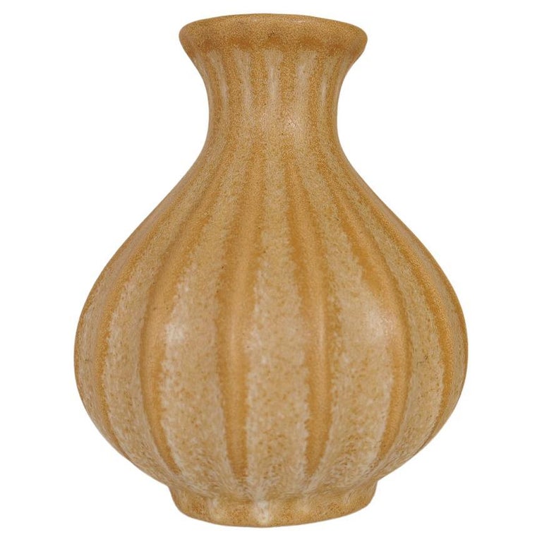 Ceramic Vase "Topas" Bo Fajans Ewald Dahlskog, Sweden, 1940s