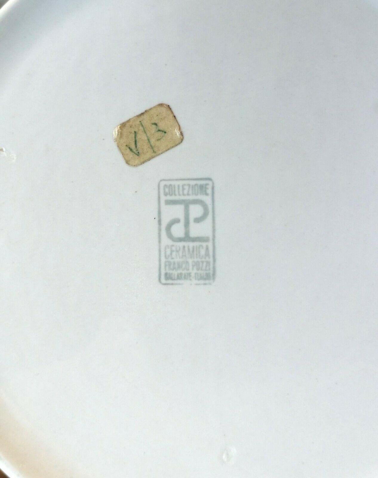 Keramikvase „Umorometro“ Desgign Ambrogio Pozzi für Franco Pozzi, Keramik, 1966 im Zustand „Gut“ im Angebot in taranto, IT