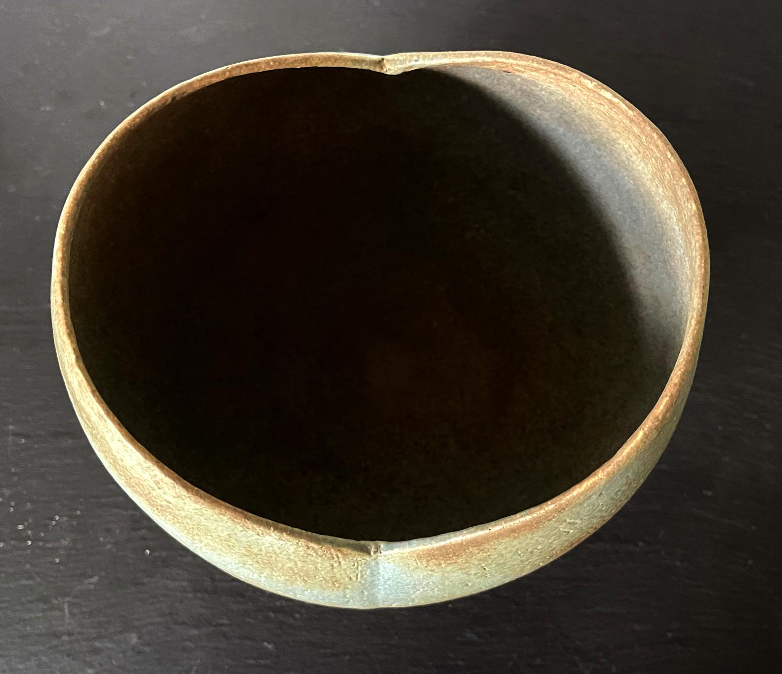 Ceramic Vase Vessel by British Studio Potter John Ward For Sale 6