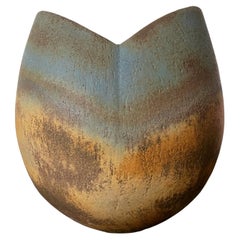 Ceramic Vase Vessel by British Studio Potter John Ward