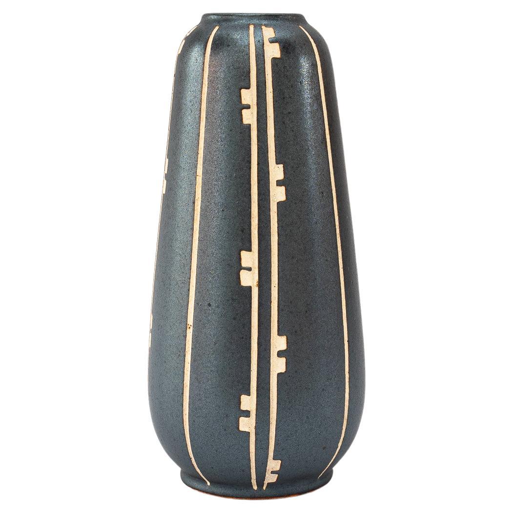 Vase en céramique vienne vers 1960