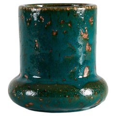 Vase en céramique bleu avec motif bleu, Marianne Westman pour Rorstrand, Suède, années 1960