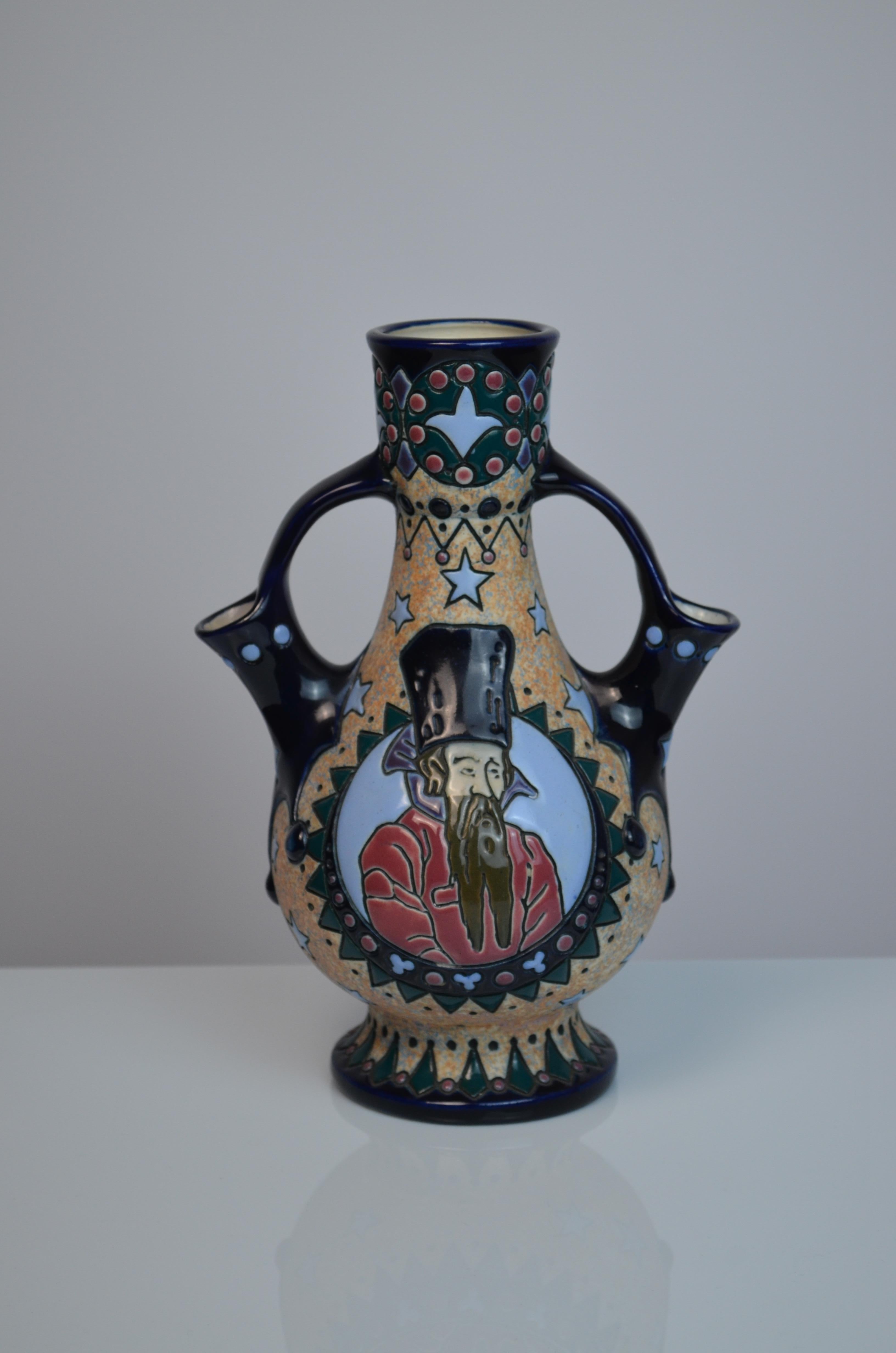 Vases en céramique d'Amphora, années 1920, lot de 2 en vente 1