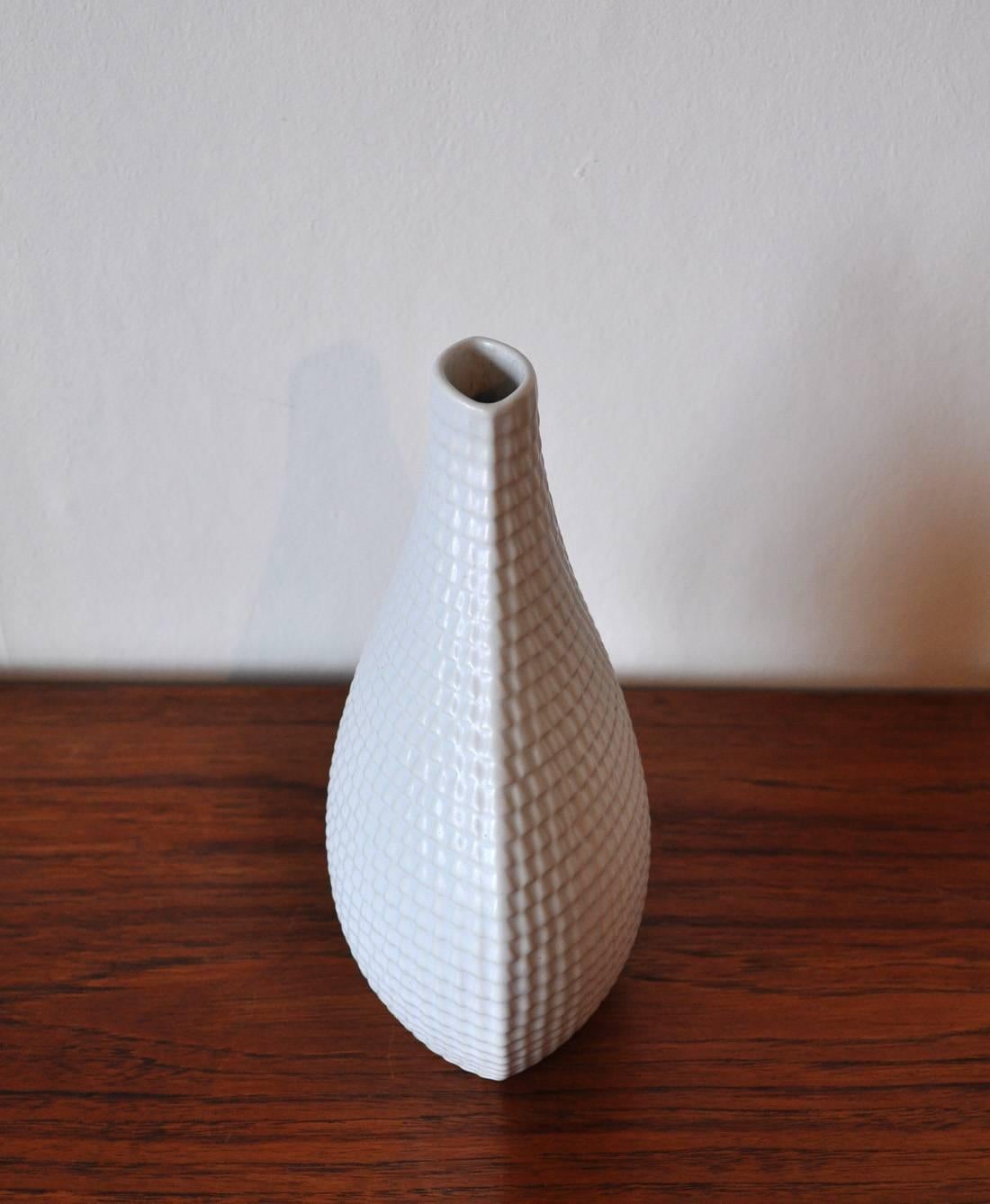Mid-20th Century Ceramic Vases Model Reptil Designed by Stig Lindberg, Set of Two For Sale