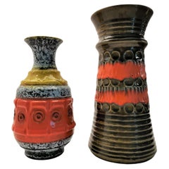 Ceramic Vases, Set of 2, 1976