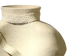 Ceramic Vessel Artemisia Handbuilt in Istanbul, Sculptural Pottery Home Decor