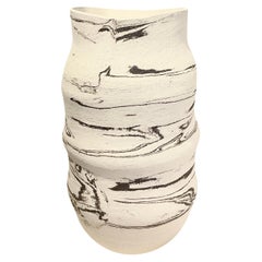 Ceramic Vessel Blend #2 Handbuilt in Istanbul, Contemporary Pottery Home Decor